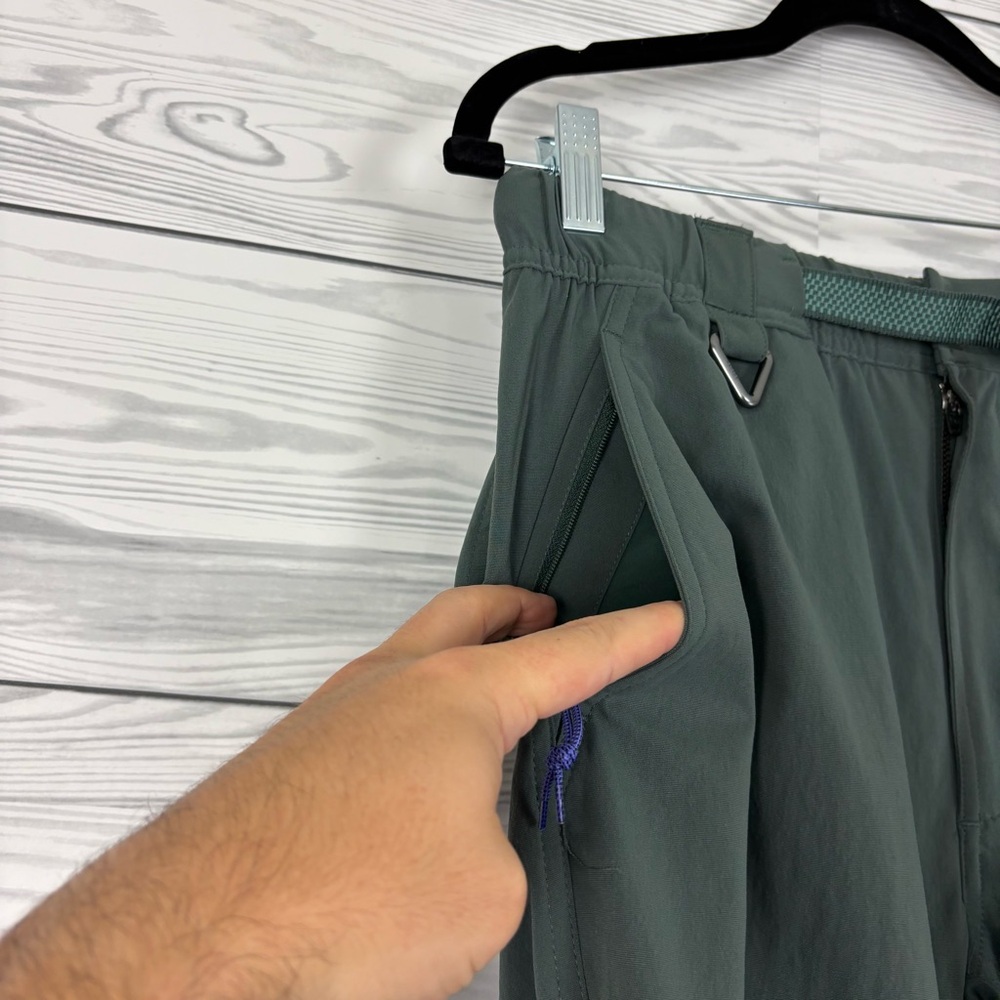 NWT NIKE ACG HIKE PANTS ALL CONDITIONS GEAR GREEN WATER REPELLANT UV SIZE SMALL - Picture 4 of 15